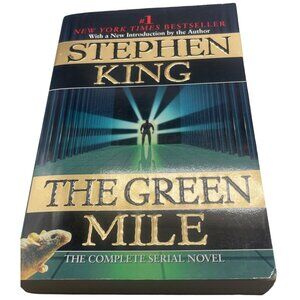 The green mile Book Stephen King paperback copyright 1996 English 465 pg READ